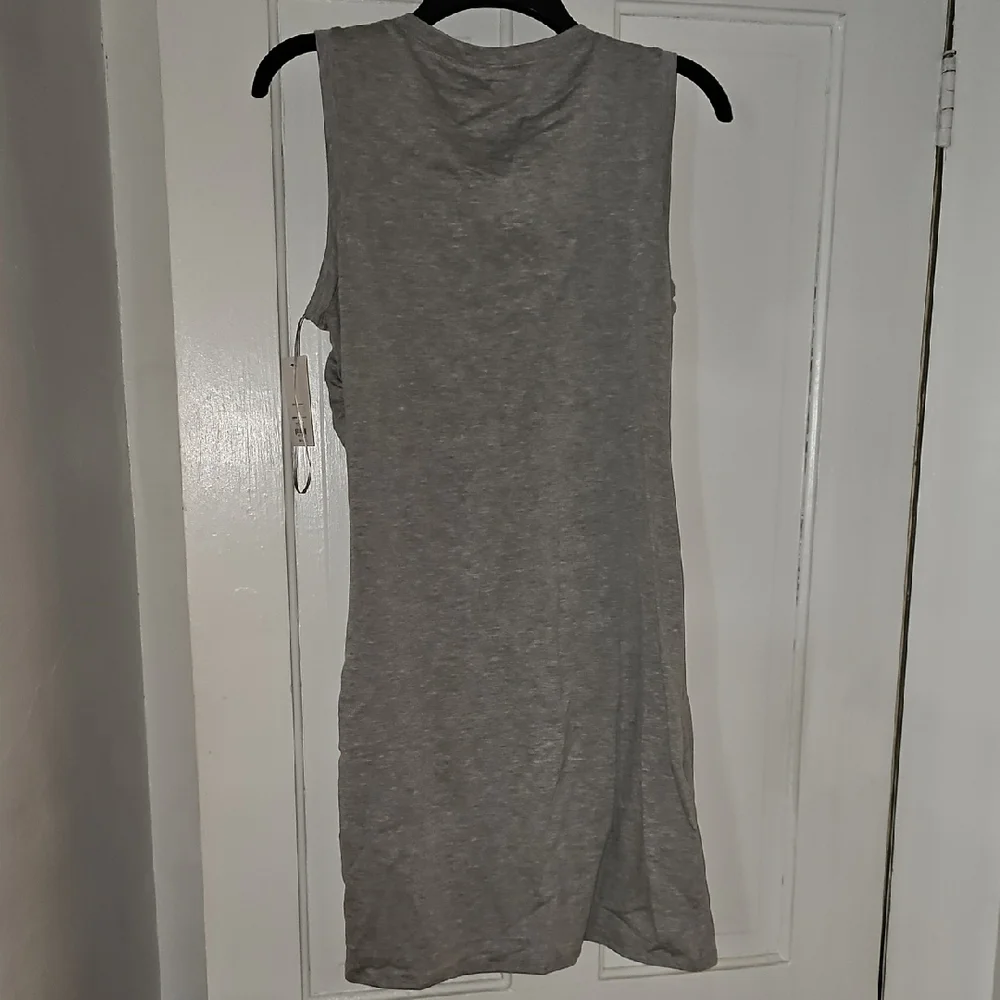 Nine West Asymmetrical Gray Dress - Picture 4 of 4
